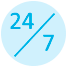 24×7 24x7